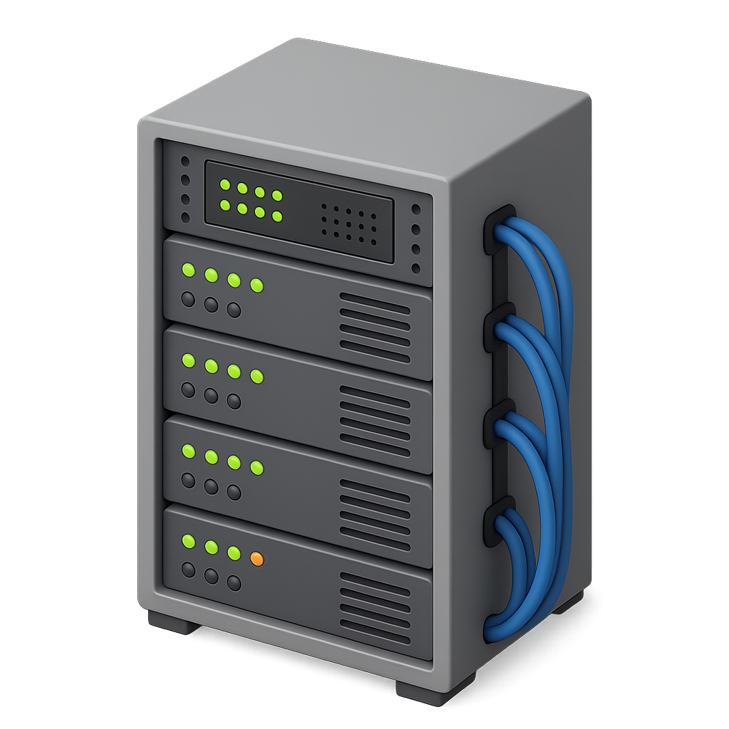 Rack de Comunicaciones Organizado